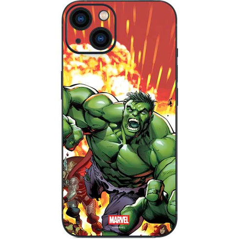 Marvel Avengers Assemble Hulk iPhone 13 Skin